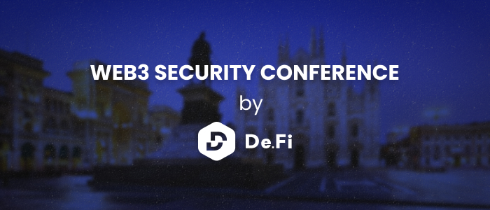 web3 security conference by de.fi