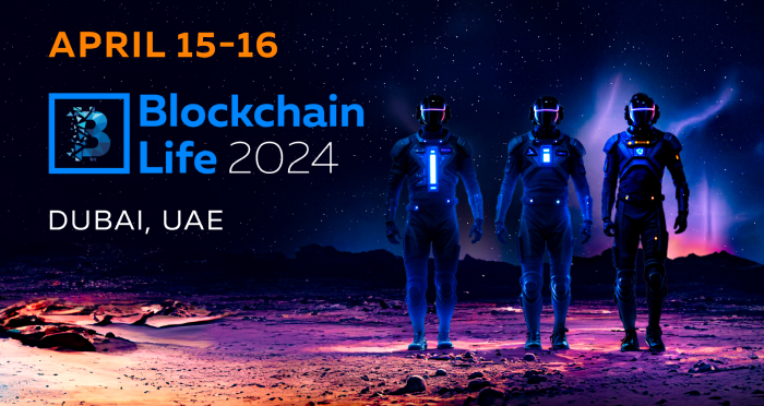 blockchain life 2024 poster